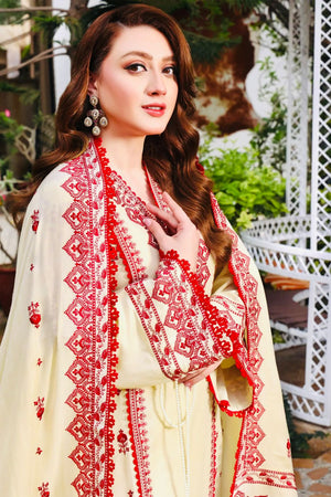 ANEELA 3pc Wedding Winter Collection  Code:7229