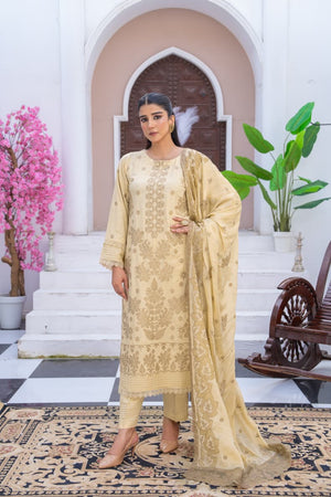 EXCLUSIVE DORIA Viscose 3-Piece Suit Artical Code 06