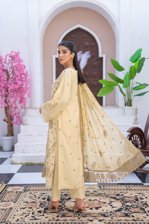 EXCLUSIVE DORIA Viscose 3-Piece Suit Artical Code 06
