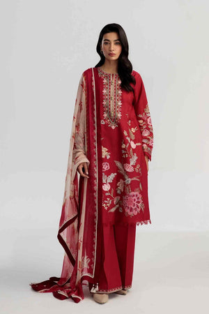 ZARA SHAH JHAN 3pc Casual Winter Collection  CODE 6073