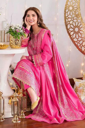 NISHAT 3pc Casual Winter Collection  CODE 7217