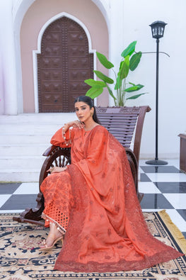 EXCLUSIVE DORIA Viscose 3-Piece Suit Artical Code 04