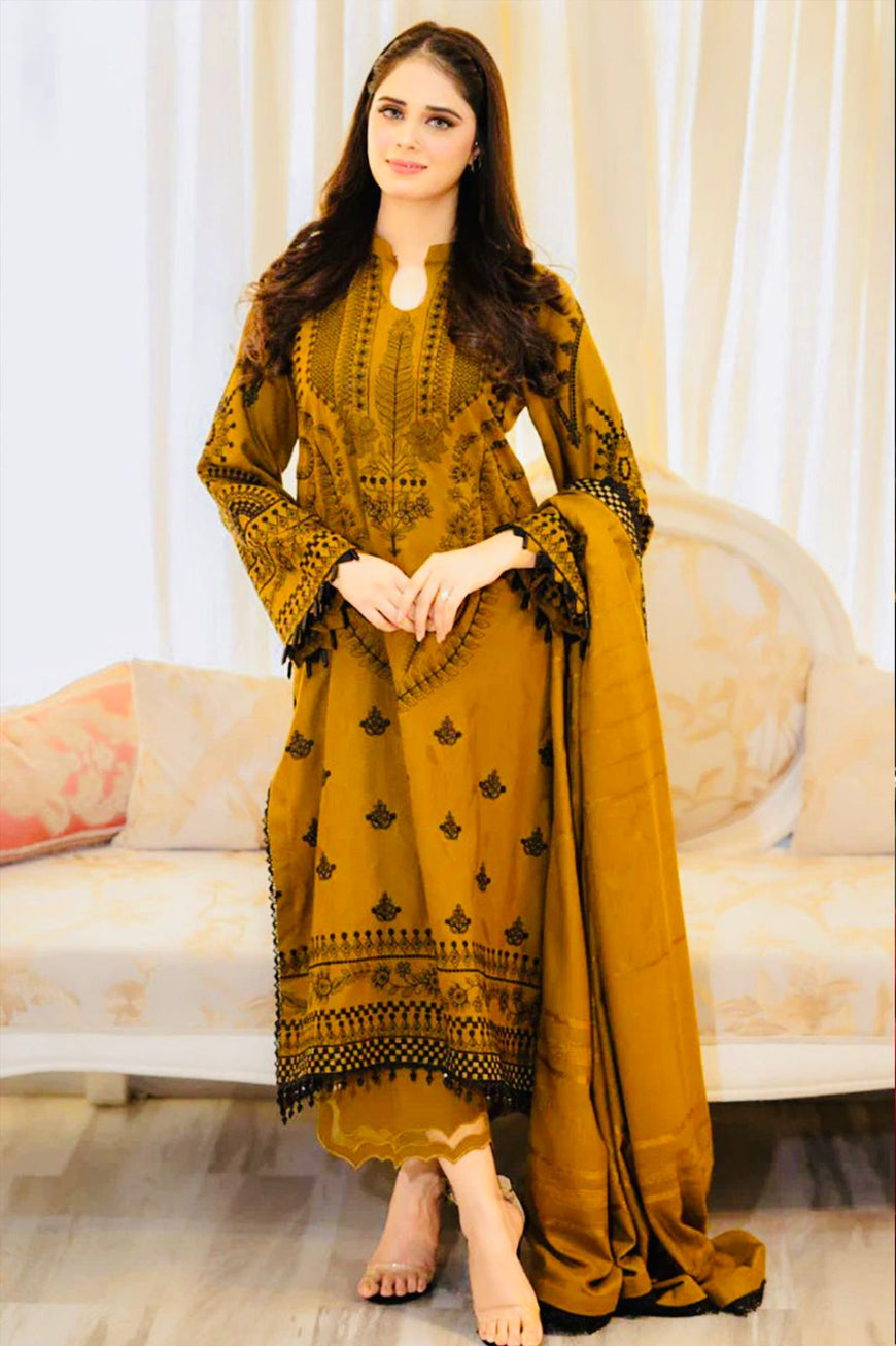 LIBAAS 3pc Casual Winter Collection  CODE 7