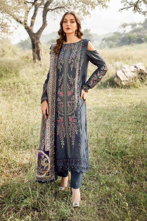 MARIA B 3pc Casual Winter Collection  CODE7220