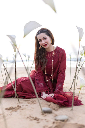 QALAMKAR 3pc Casual Winter Collection  CODE 799